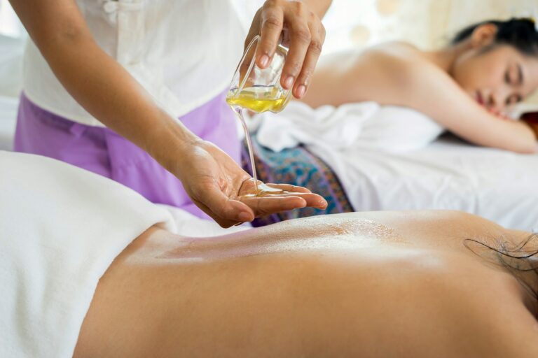 Massage in action